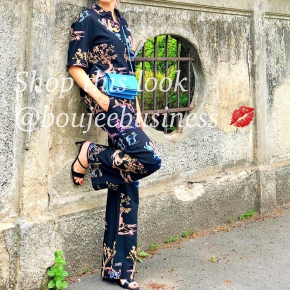 ZARA BNWT Embroidered Pants + Top 2pc Coord Set BNWT - Picture 4 of 10